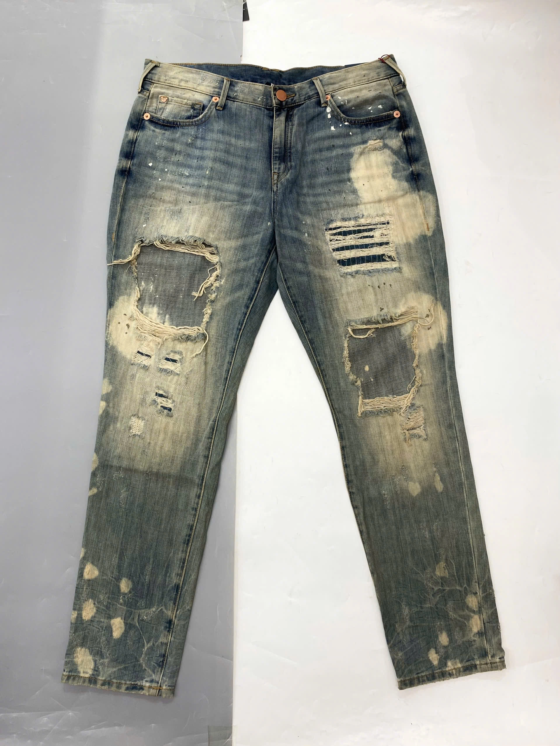 QUẦN JEANS TRUE RELIGION RÁCH - CHÍNH HÃNG