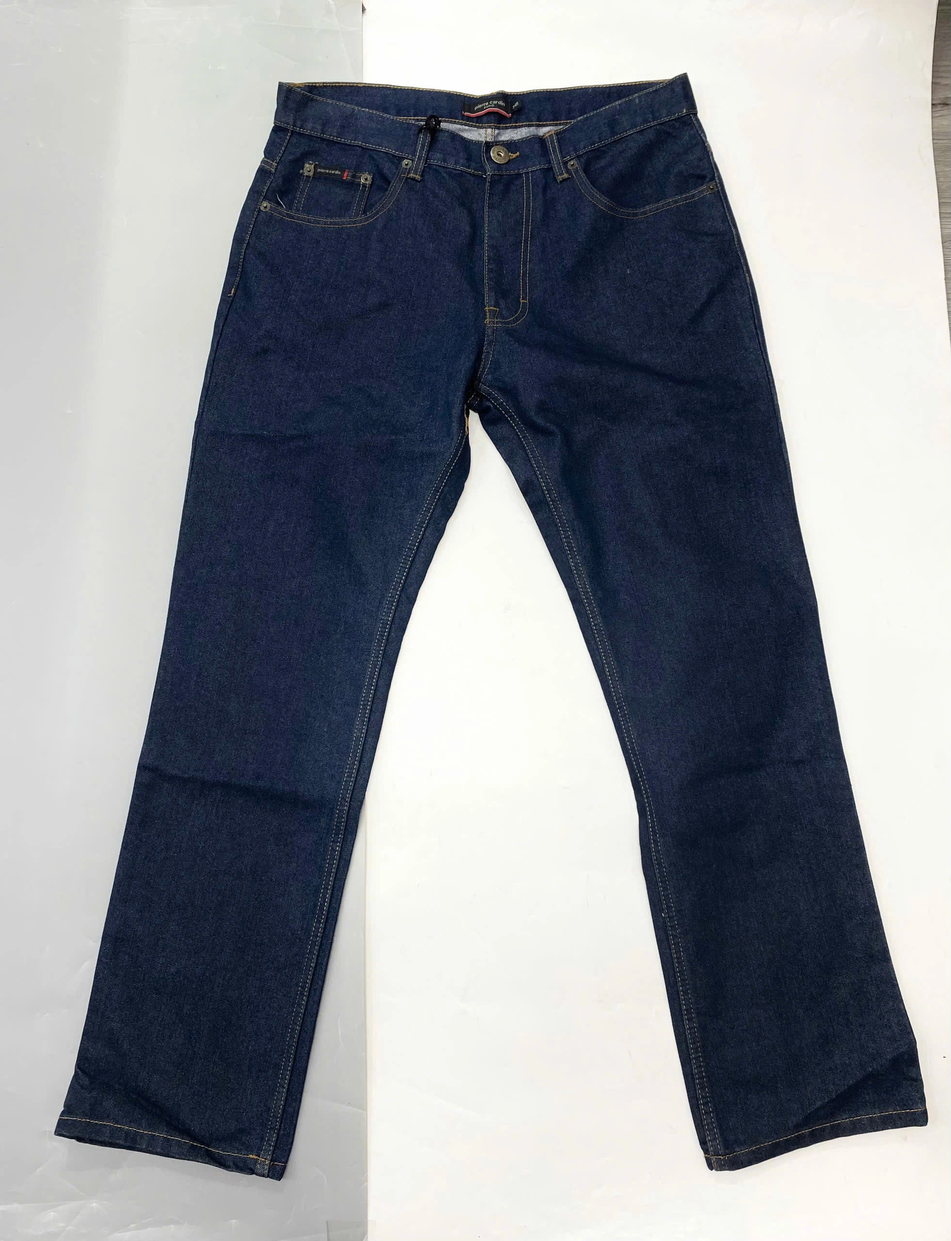 QUẦN JEANS PIERE CARDIN DENIM XANH ĐẬM - CHÍNH HÃNG