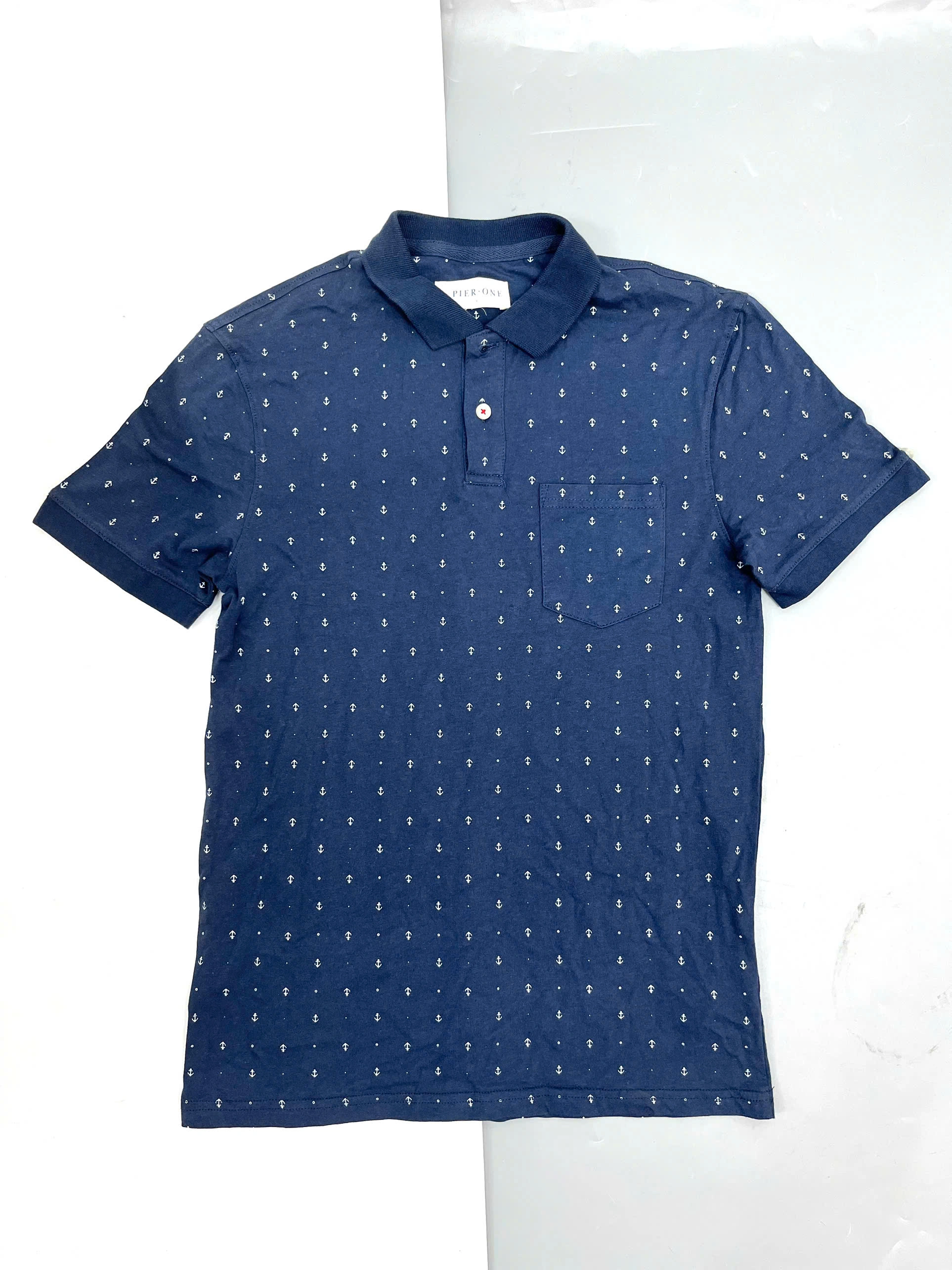 ÁO POLO HOẠ TIẾT MỎ NEO PIERONE