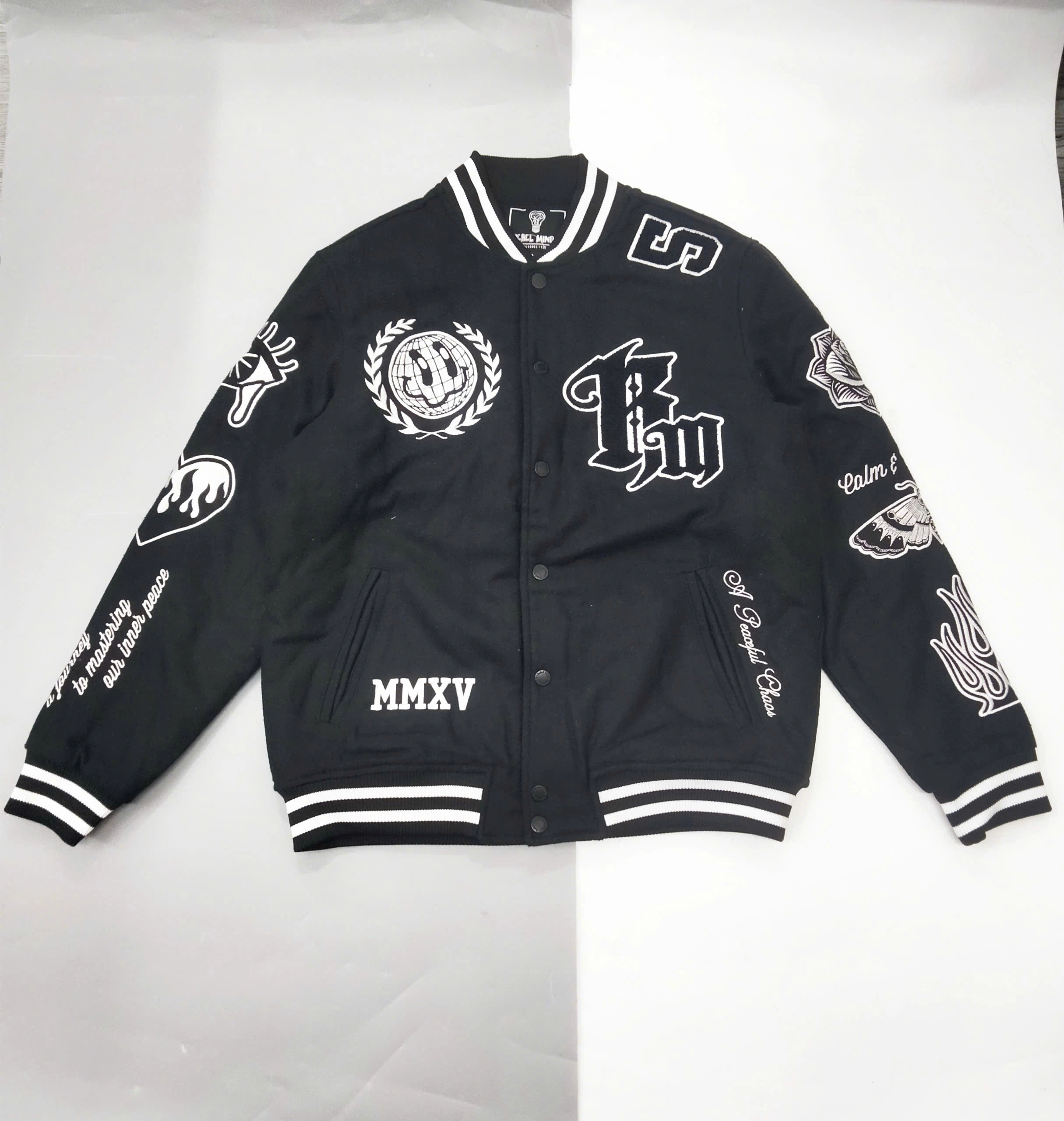 Bomber REBEL BLACK SMILE - CHÍNH HÃNG