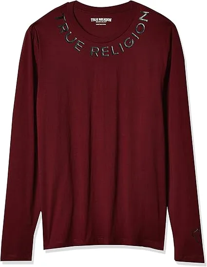 ÁO THUN TRUE RELIGION ĐỎ MẬN - CHÍNH HÃNG