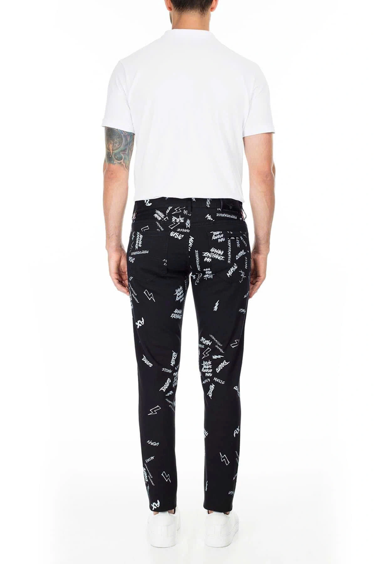 QUẦN JEANS ĐEN/TRẮNG A/X - CHÍNH HÃNG