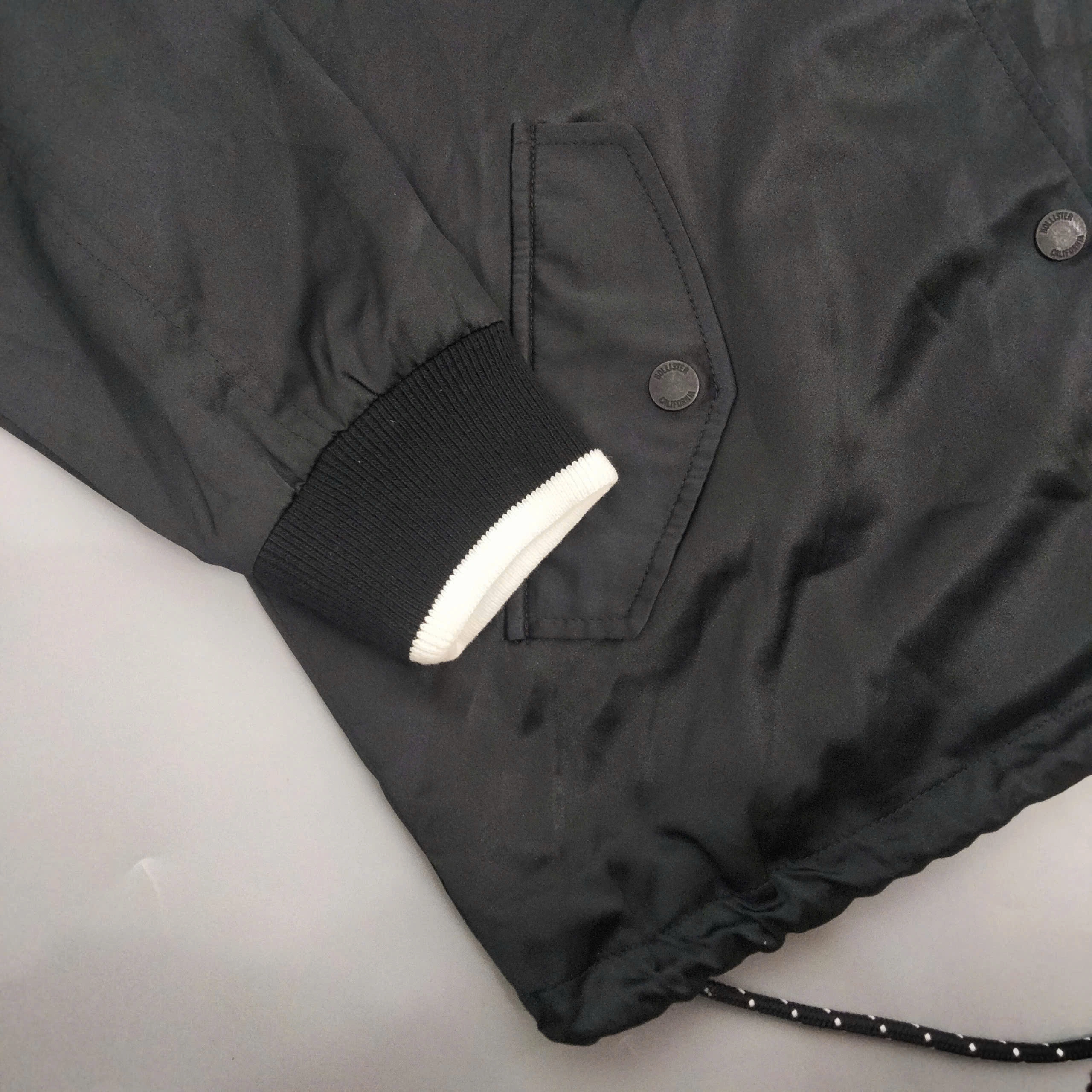 ÁO KHOÁC GIÓ HAI LỚP HOLLISTER BO CHUN