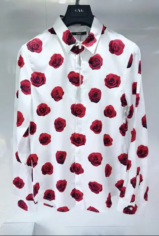 ÁO SOMI HOA HỒNG G.X.G - CHÍNH HÃNG