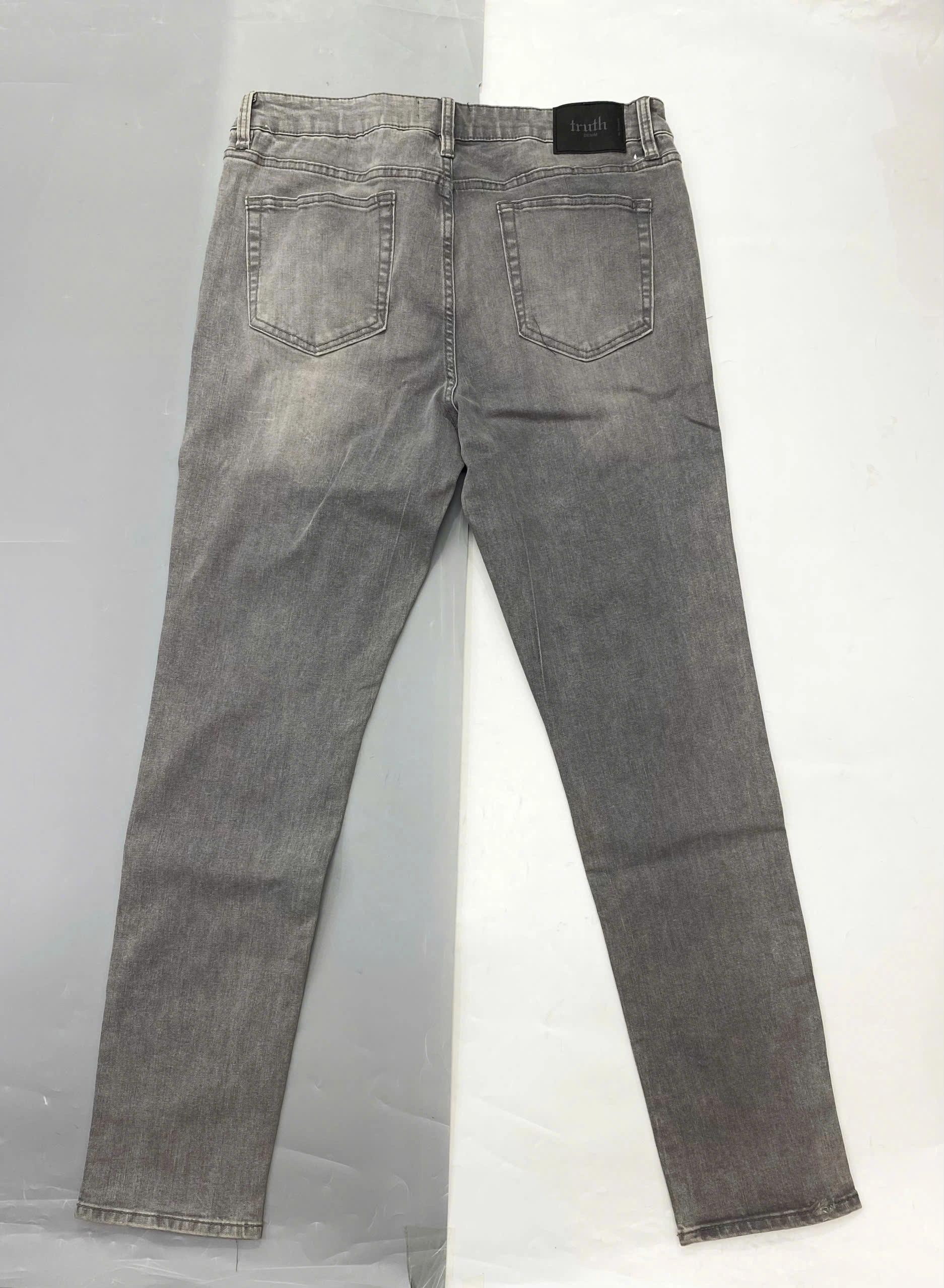 QUẦN JEANS TRUTH DENIM GHI ĐẬM - CHÍNH HÃNG