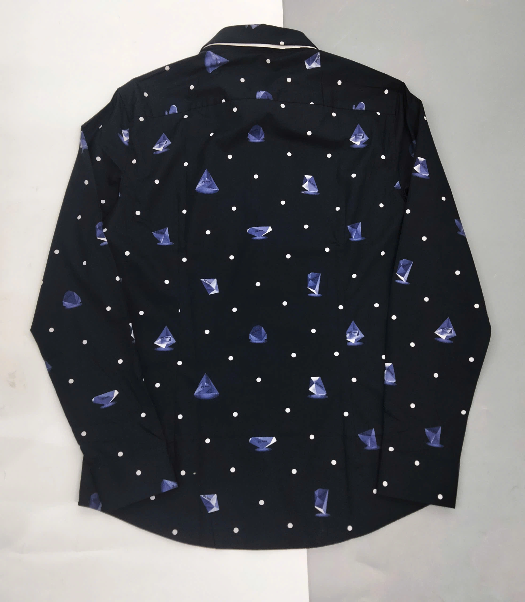 ÁO SƠMI HOẠ TIẾT KIM CƯƠNG G.X.G-CHÍNH HÃNG