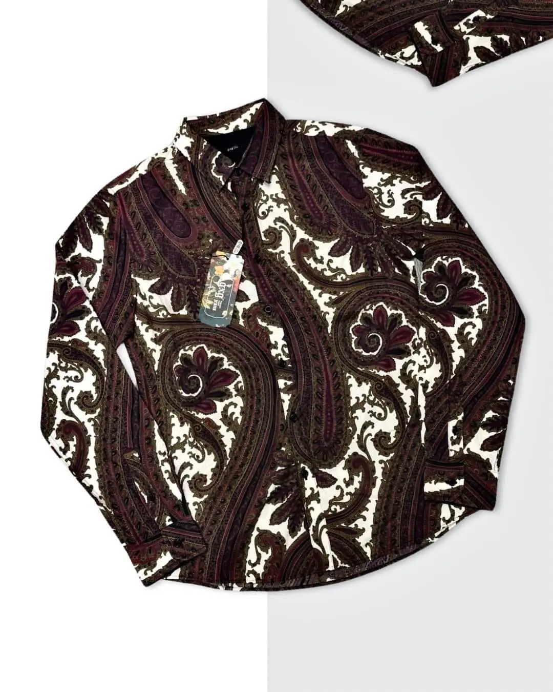 ÁO SOMI HOẠ TIẾT HOA VĂN G.X.G - CHÍNH HÃNG