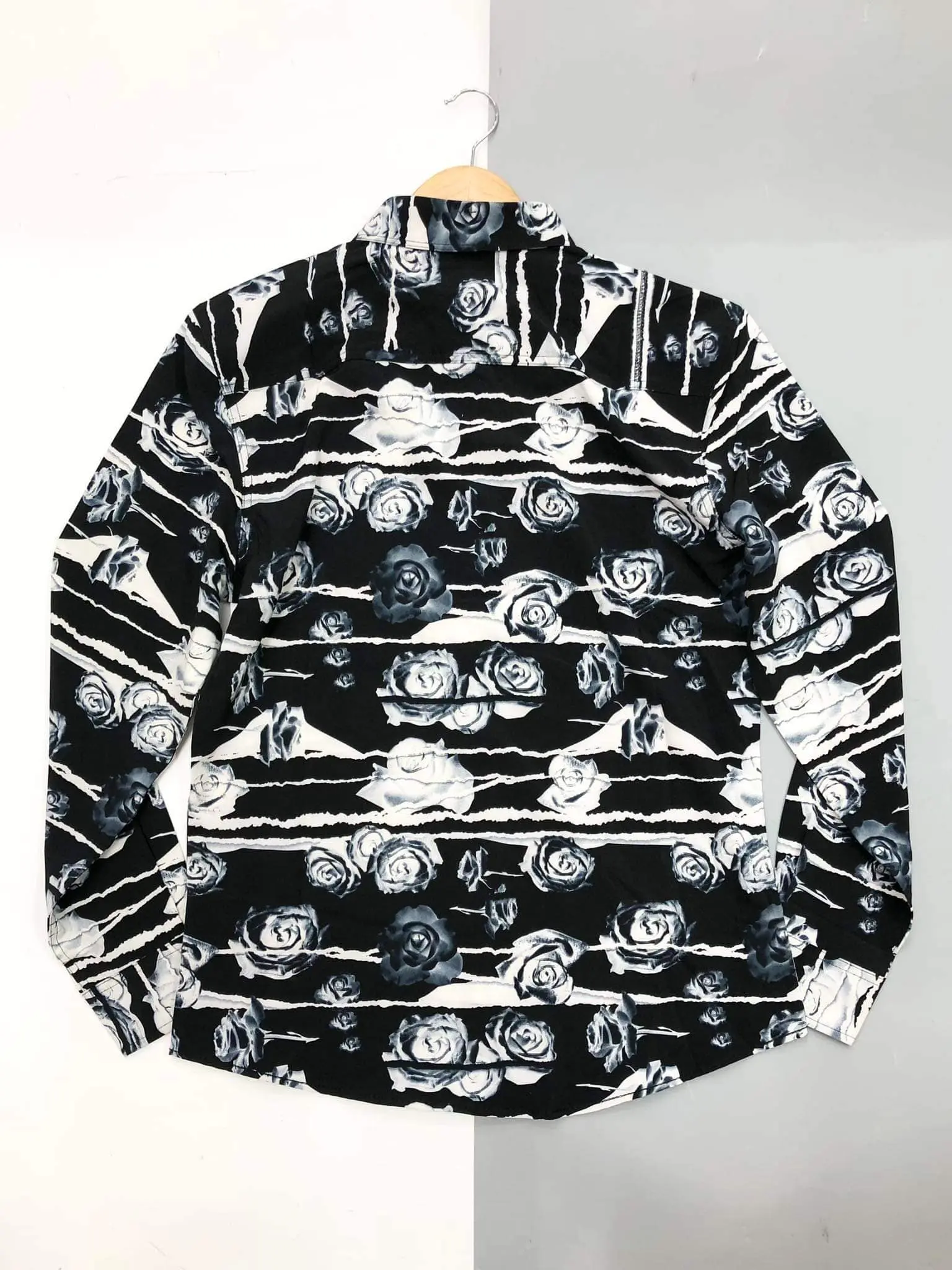 SƠMI STRETCH HOA HỒNG CHÍNH HÃNG