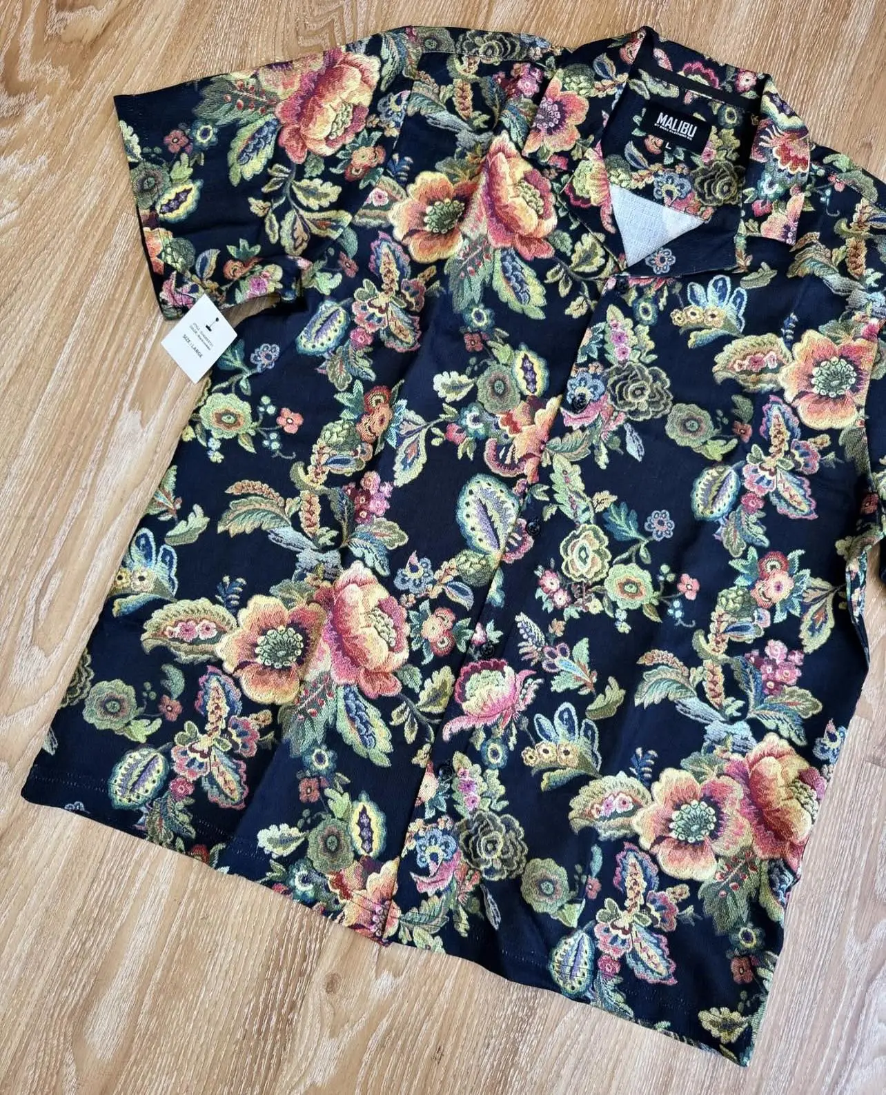 ÁO SƠMI NGẮN TAY MALIBU HOẠ TIẾT