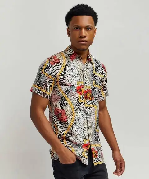 ÁO SƠMI HOẠ TIẾT REASON - CHÍNH HÃNG