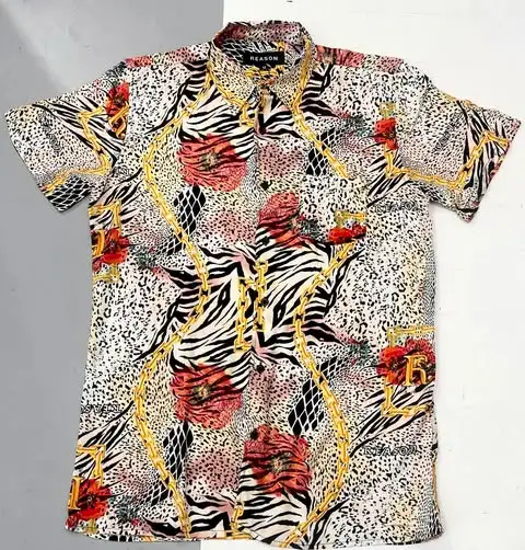 ÁO SƠMI HOẠ TIẾT REASON - CHÍNH HÃNG