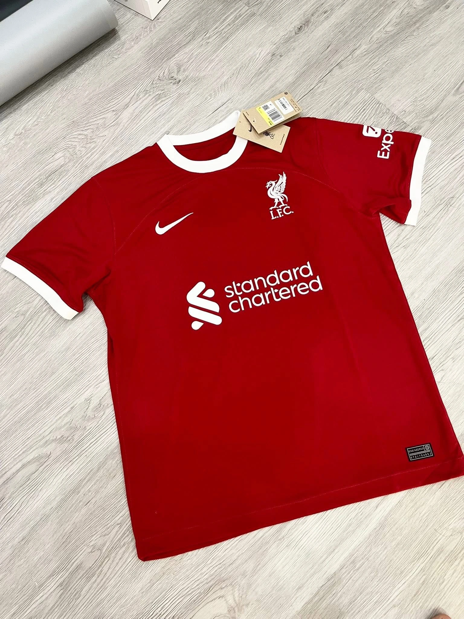 ÁO THUN THỂ THAO NIKE DRI-FIT ĐỎ  - CHÍNH HÃNG