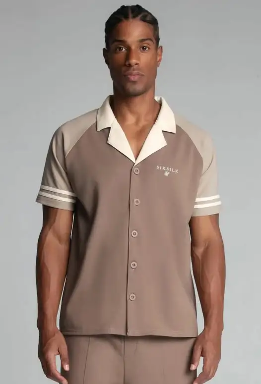 ÁO SƠMI NGẮN TAY SIKSILK - CHÍNH HÃNG