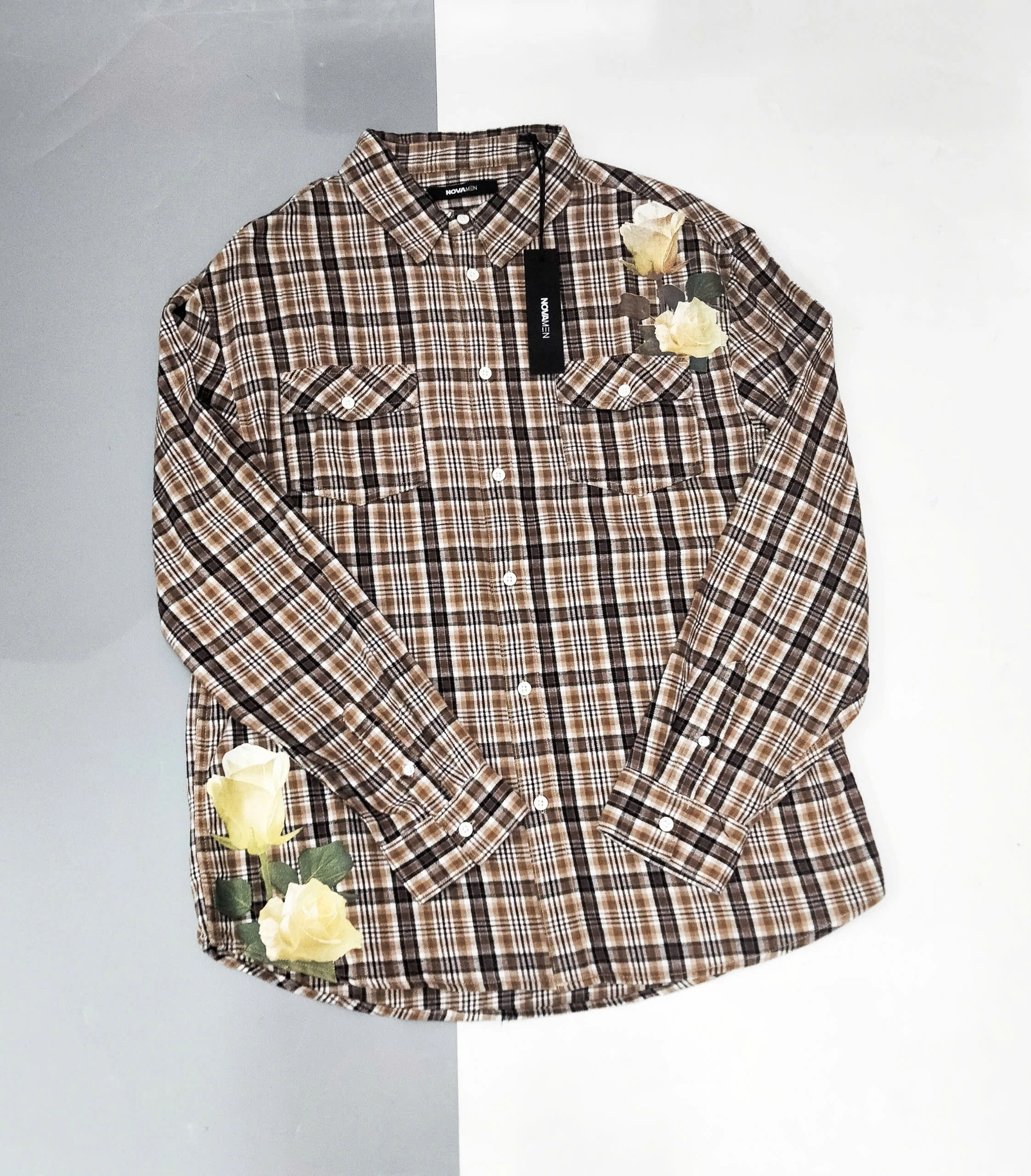 ÁO SOMI KẺ NOVA FASHION- CHÍNH HÃNG