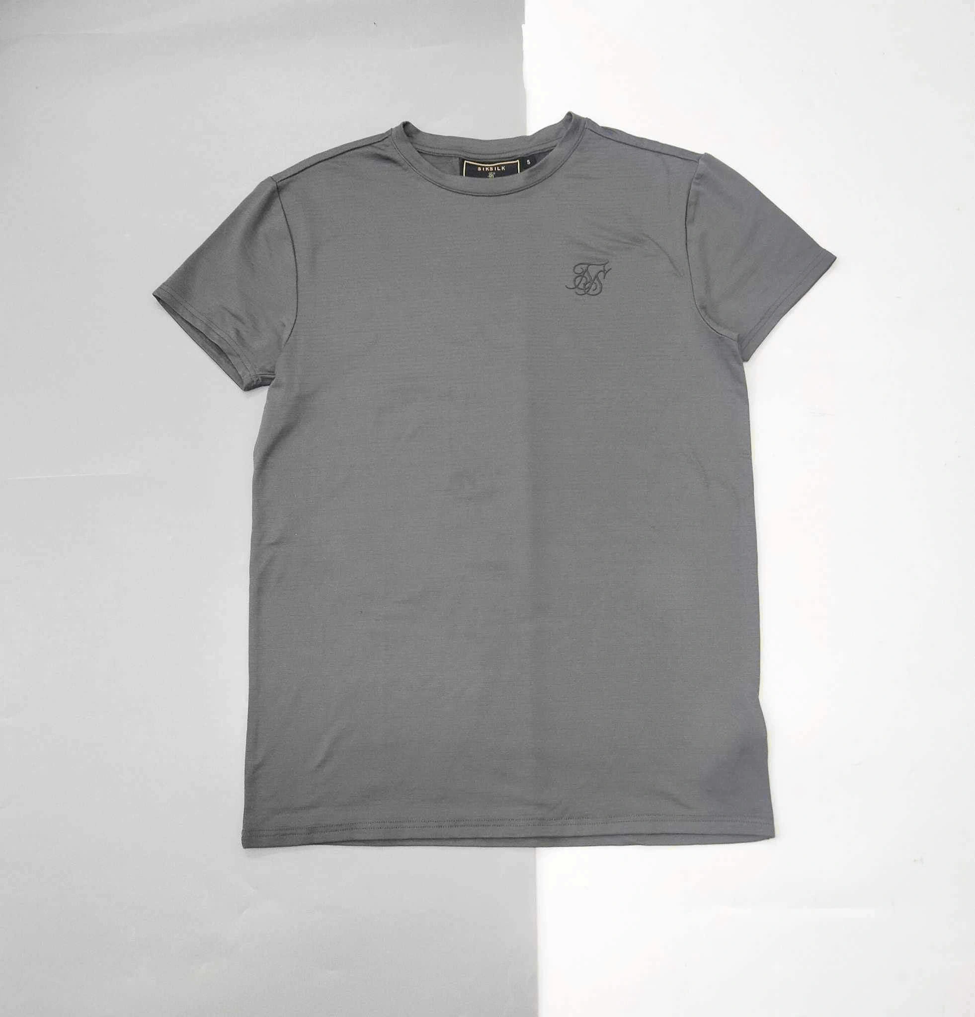 ÁO T-SHIRT CƠ BẮP MÀU XÁM - CHÍNH HÃNG