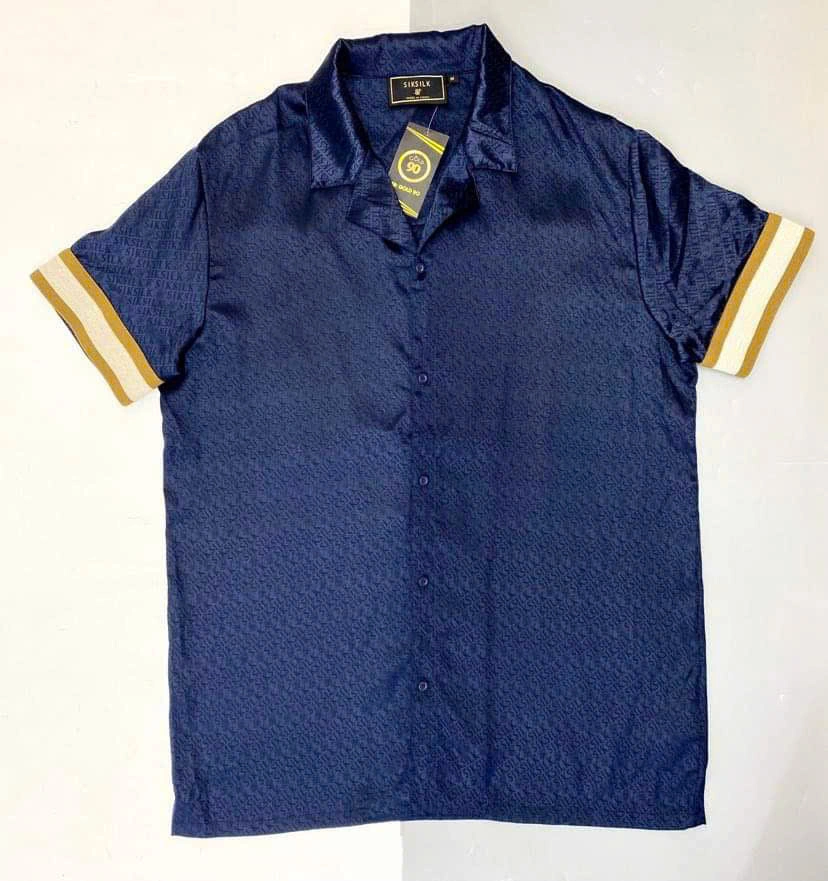 BỘ THỂ THAO SIK SILK HOẠ TIẾT HÃNG CHÌM - CHÍNH HÃNG