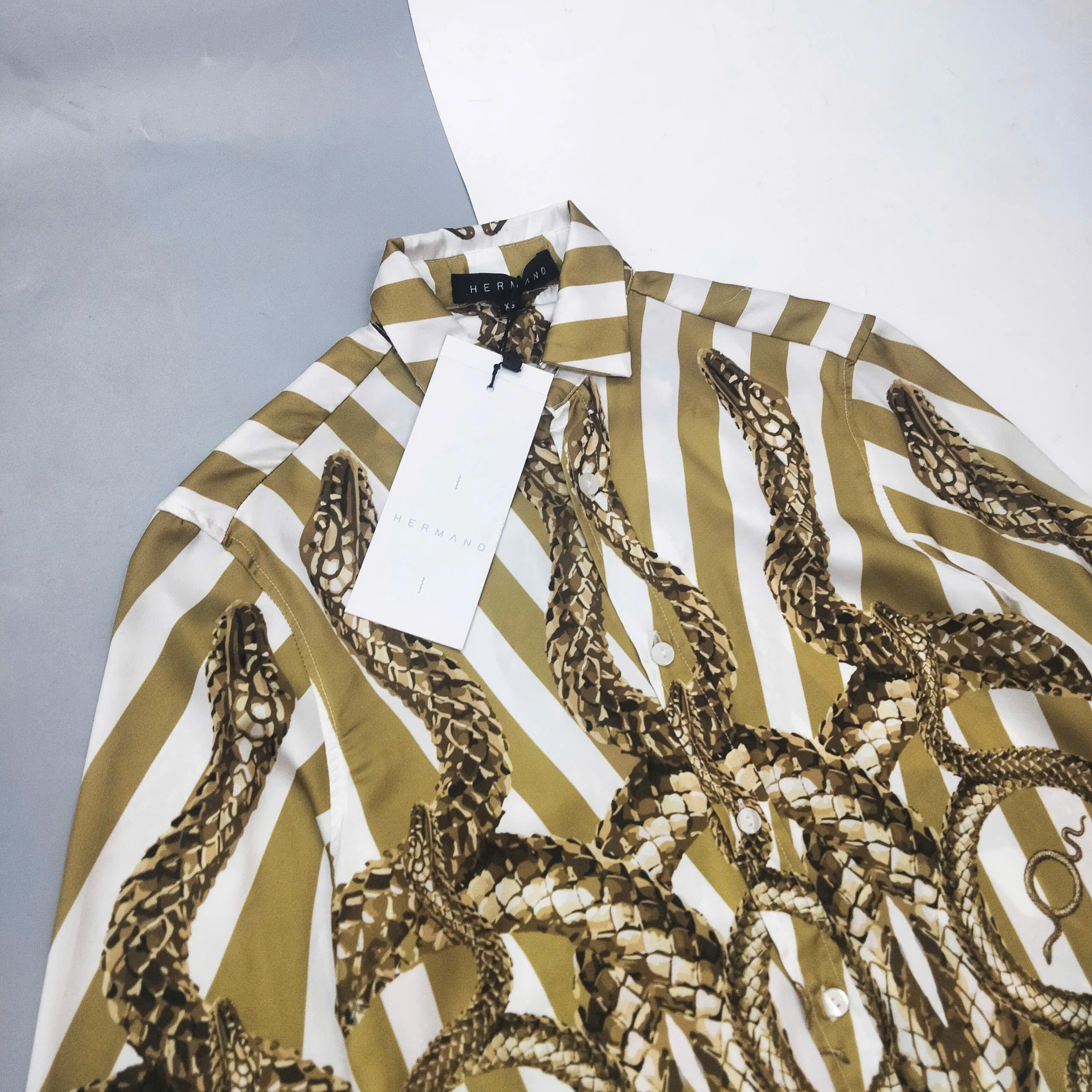 ÁO SOMI HEMANO RẮN VÀNG - CHÍNH HÃNG