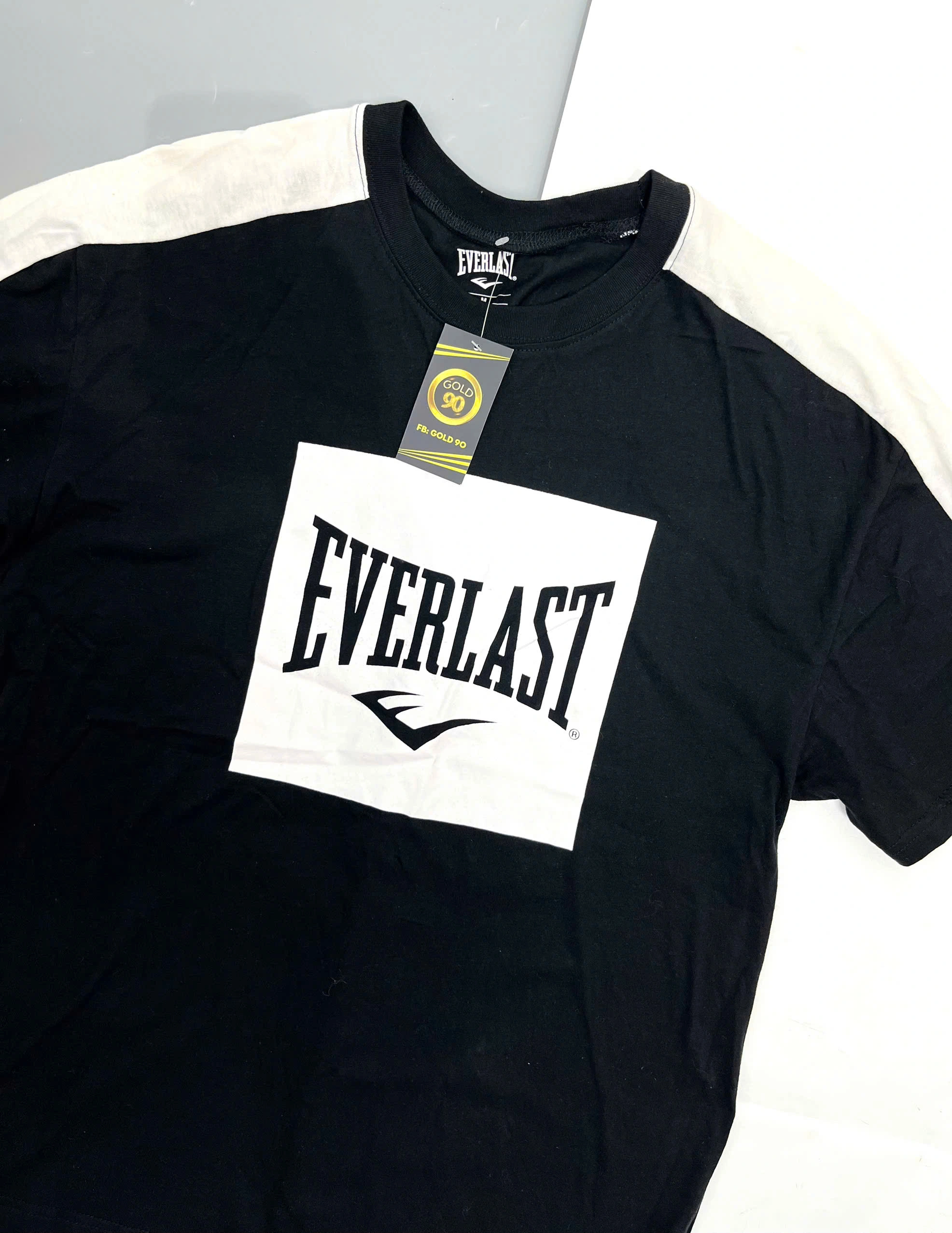 ÁO THUN HÈ EVERLAST ĐEN TRẮNG