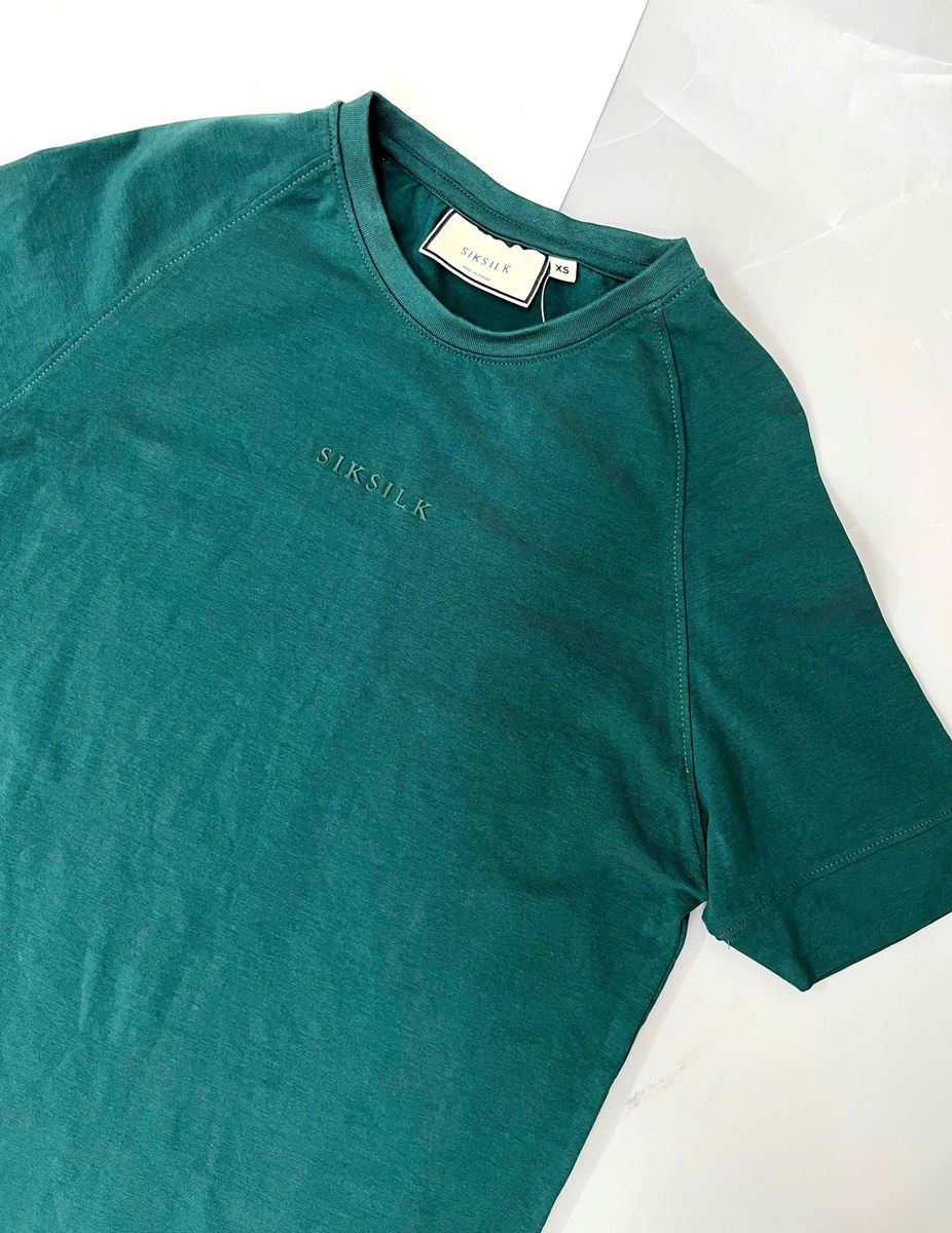 ÁO THUN THỂ THAO XANH LÁ SIKSILK - CHÍNH HÃNG