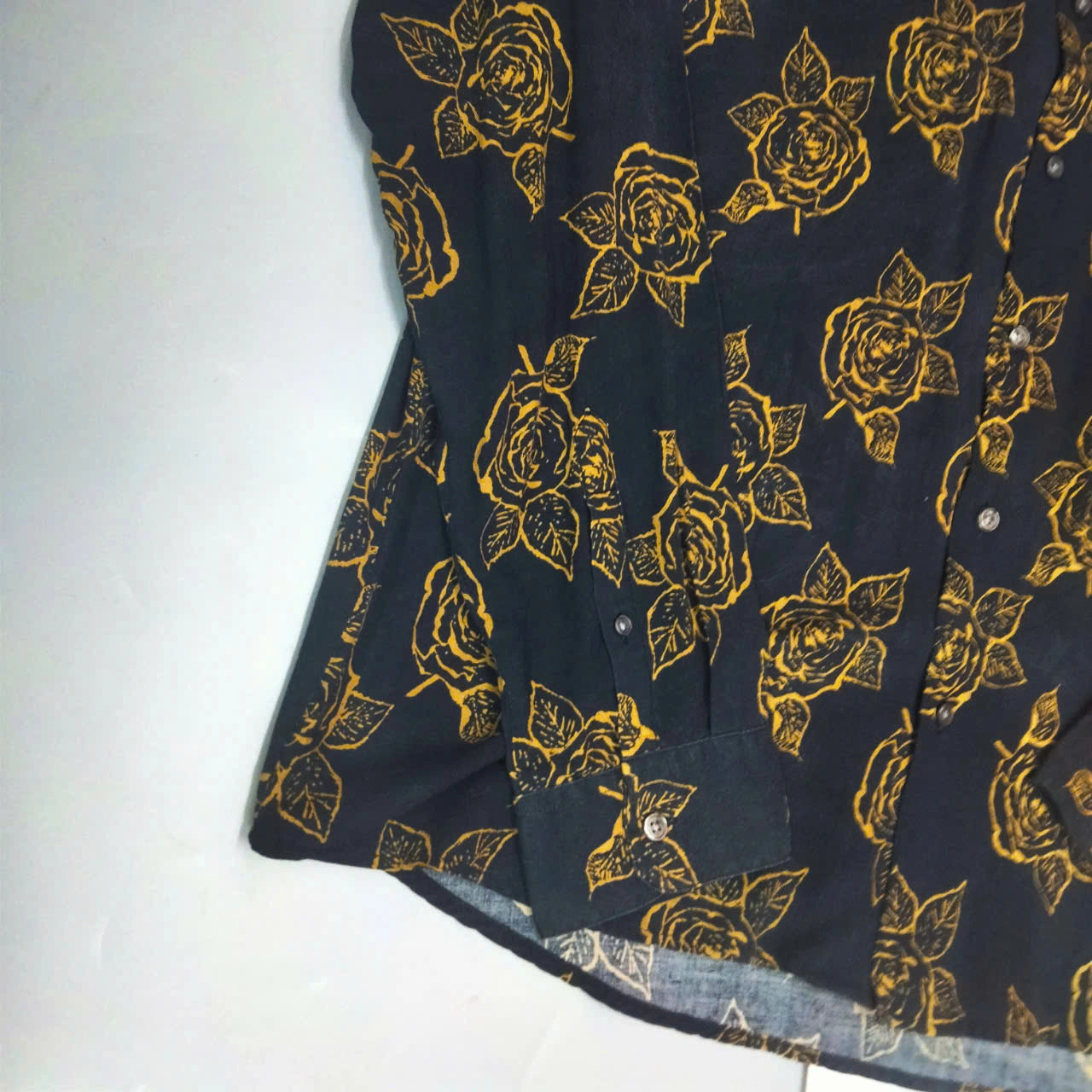 ÁO SOMI NEUW HOA HỒNG ĐEN - CHÍNH HÃNG