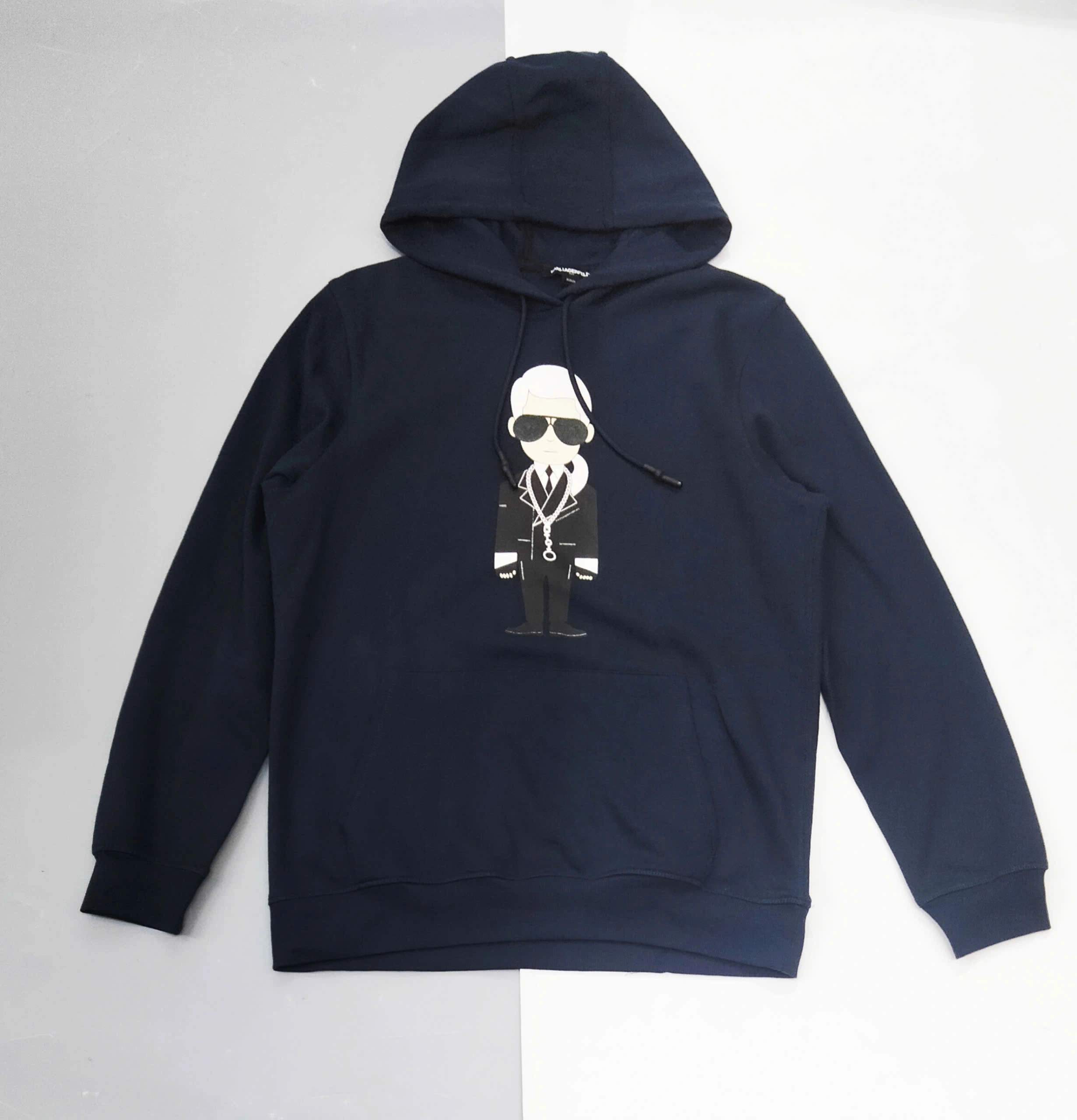 ÁO HOODIE KARL XANH THAN - CHÍNH HÃNG