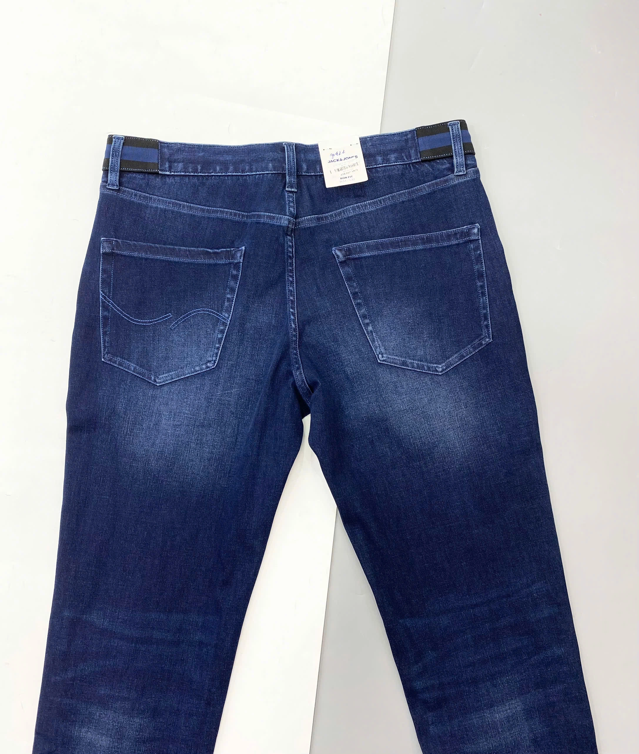 QUẦN JEANS JACK & JOHN XANH ĐẬM - CHÍNH HÃNG