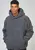 ÁO HOODIE SIKSILK LÔNG GHI ĐEN - CHÍNH HÃNG