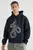 ÁO HOODIE BOOHOOMAN ĐEN HOẠ TIẾT