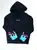 ÁO HOODIE YOURTURN PHỐI HOẠ TIẾT ỐNG TAY - CHÍNH HÃNG