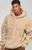 ÁO HOODIE SIKSILK LÔNG BE - CHÍNH HÃNG