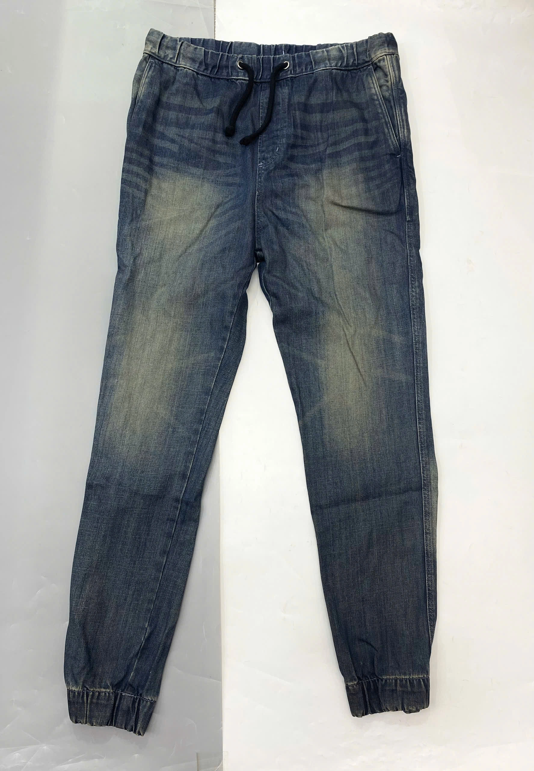 QUẦN JEANS CHUN BUỘC DIVIDED H&M - CHÍNH HÃNG