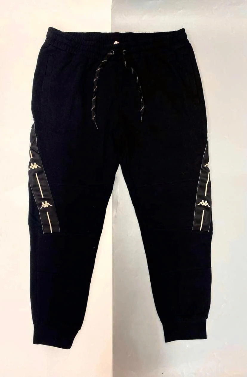 QUẦN THỂ THAO KAPPA ĐEN - CHÍNH HÃNG