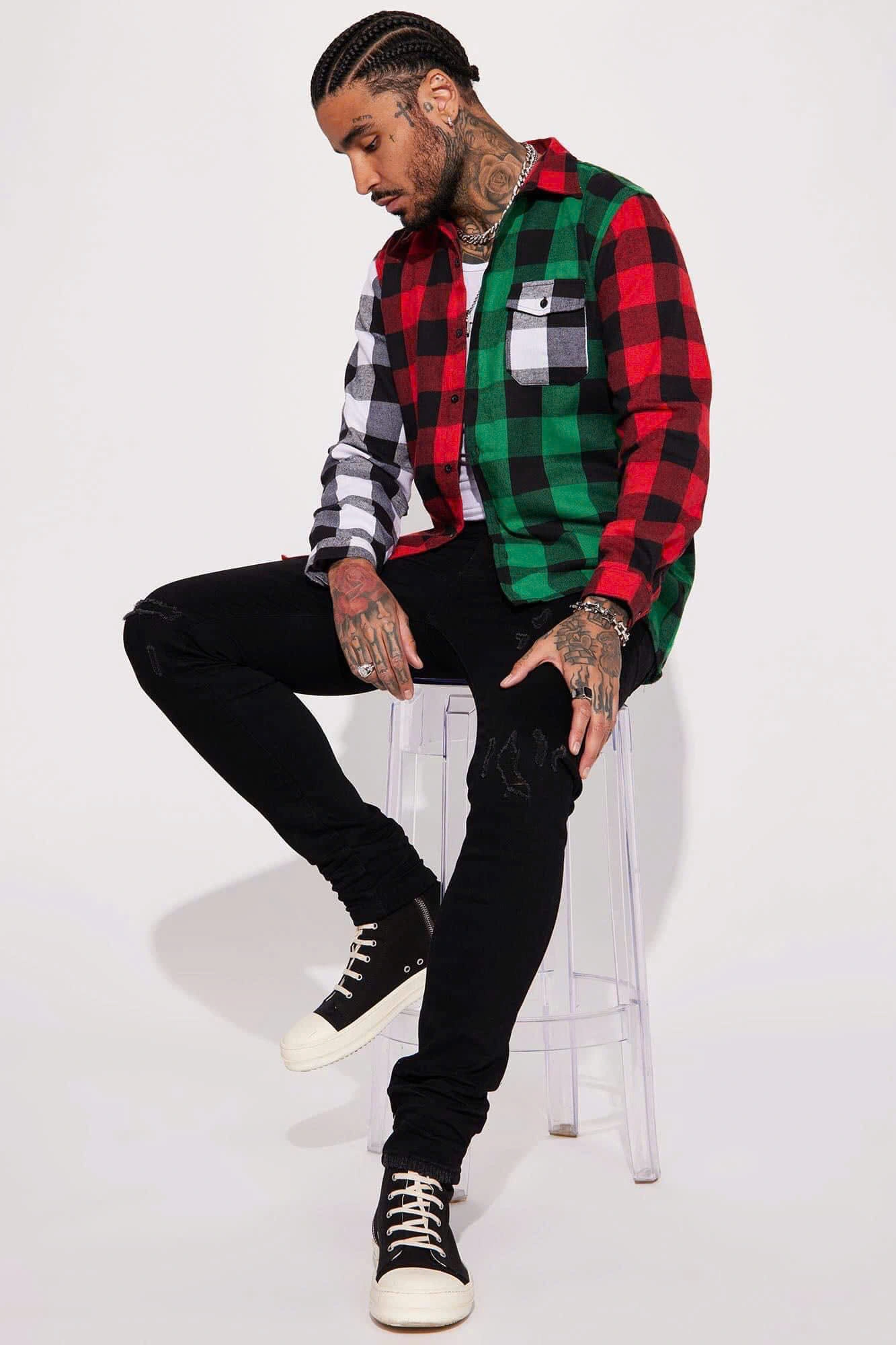 ÁO SƠMI REASON MIX NHIỀU MÀU - CHÍNH HÃNG