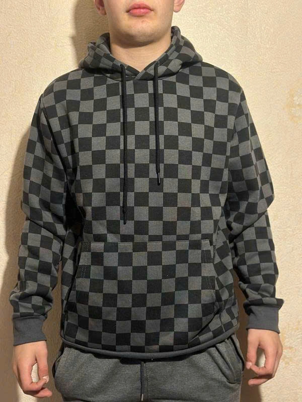 ÁO HOODIE FOREVER 21 HOẠ TIẾT KẺ CARO - CHÍNH HÃNG