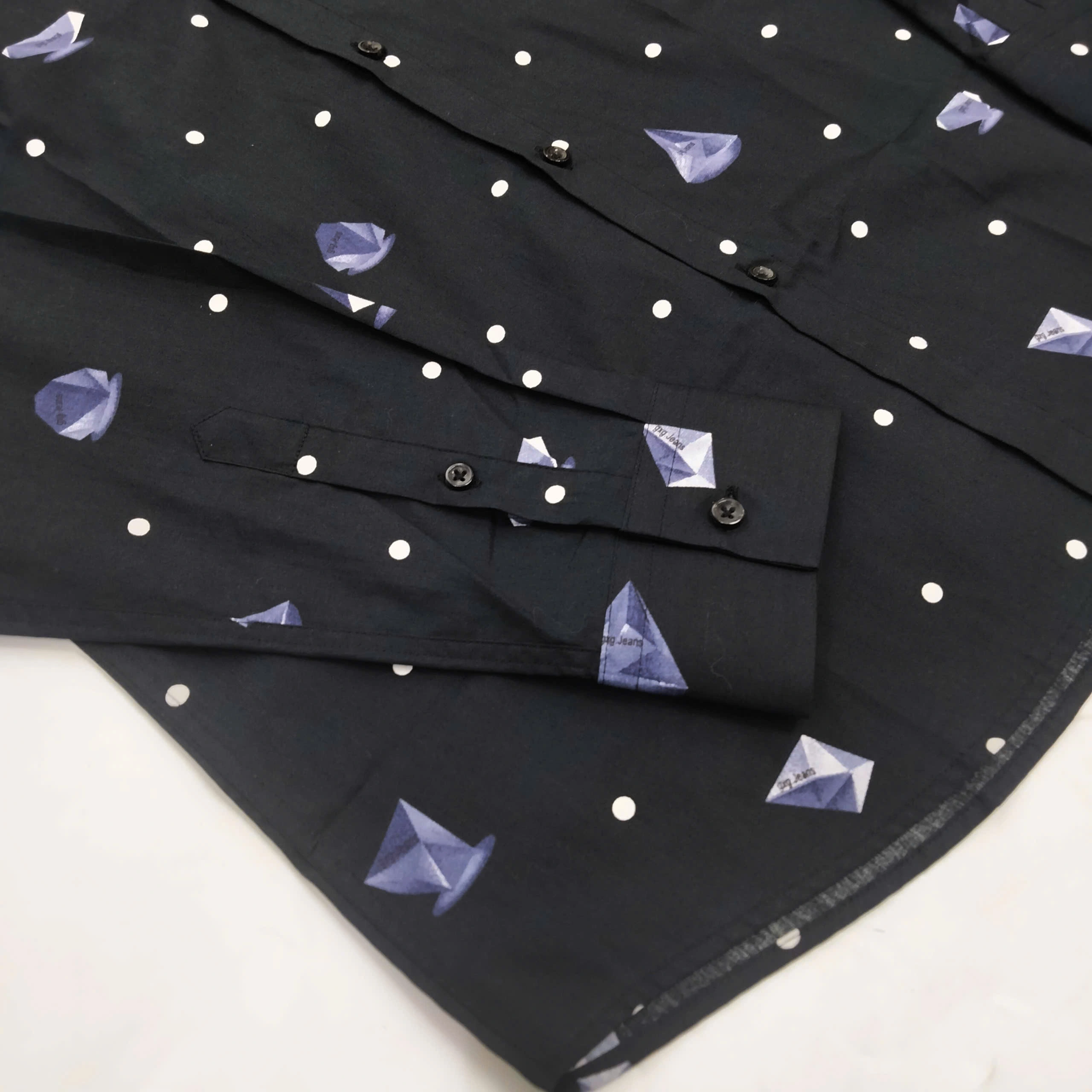 ÁO SƠMI HOẠ TIẾT KIM CƯƠNG G.X.G-CHÍNH HÃNG