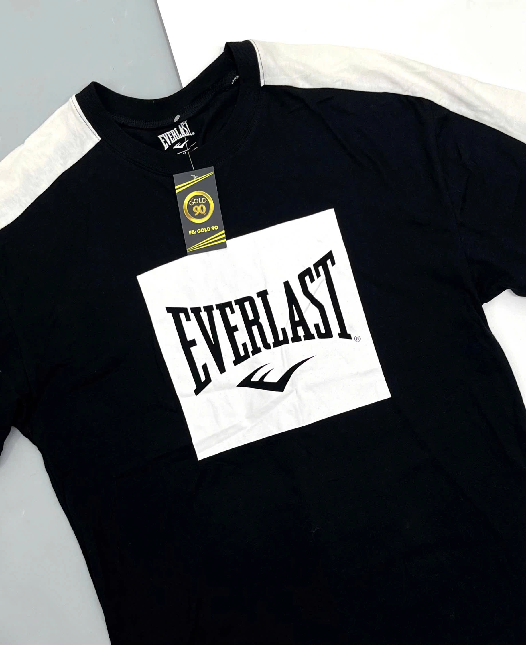 ÁO THUN HÈ EVERLAST ĐEN TRẮNG