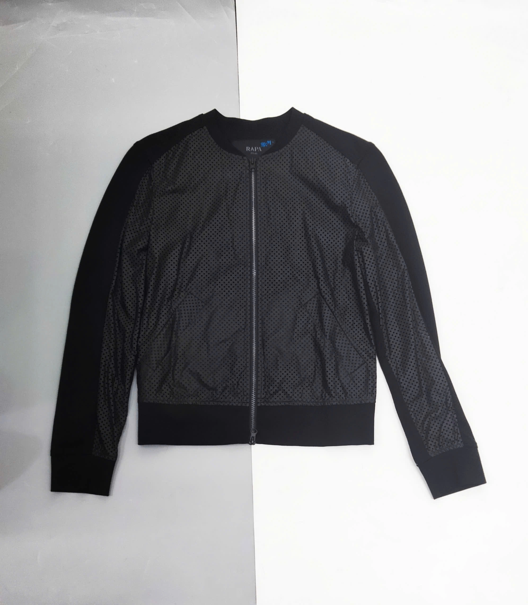 ÁO KHOÁC LƯỚI RAPA XANH/ĐEN - CHÍNH HÃNG