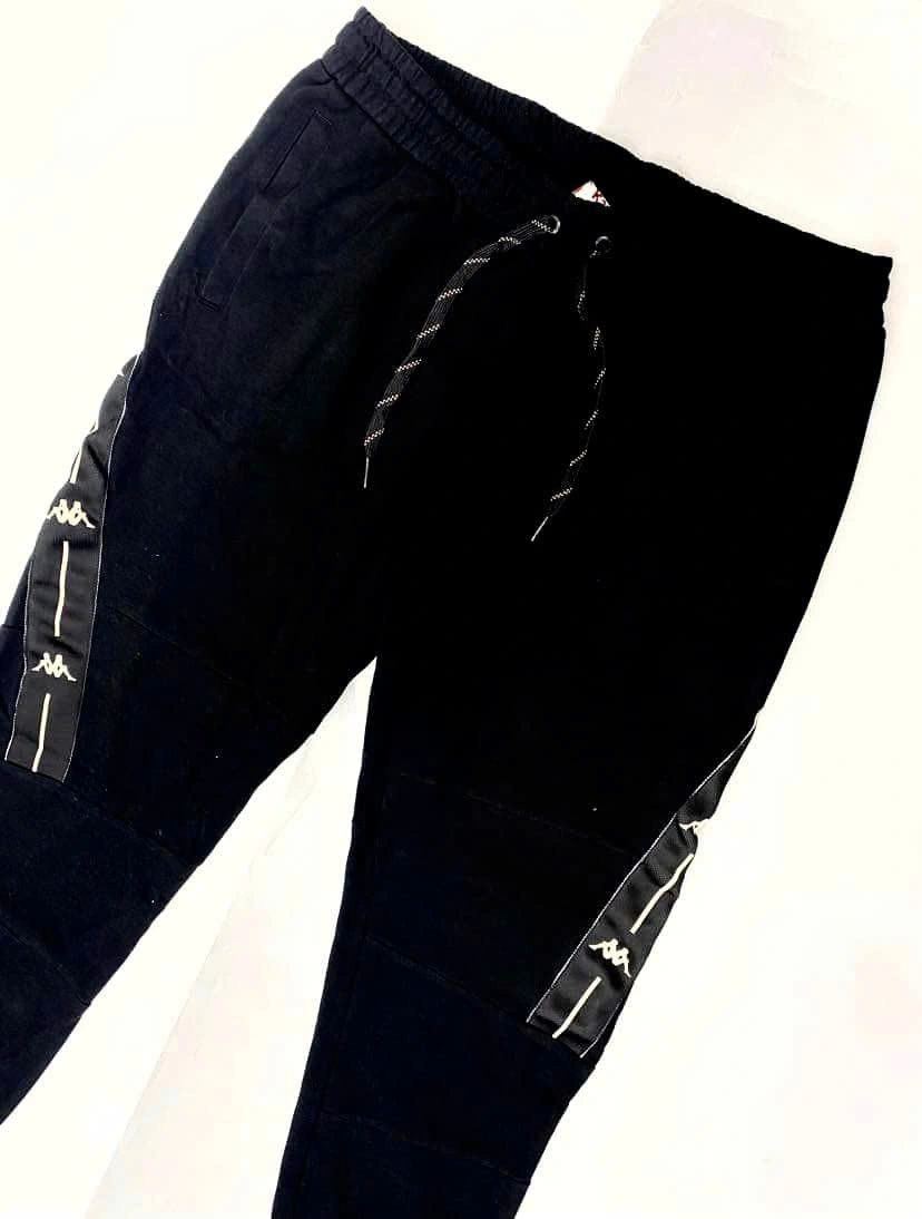 QUẦN THỂ THAO KAPPA ĐEN - CHÍNH HÃNG