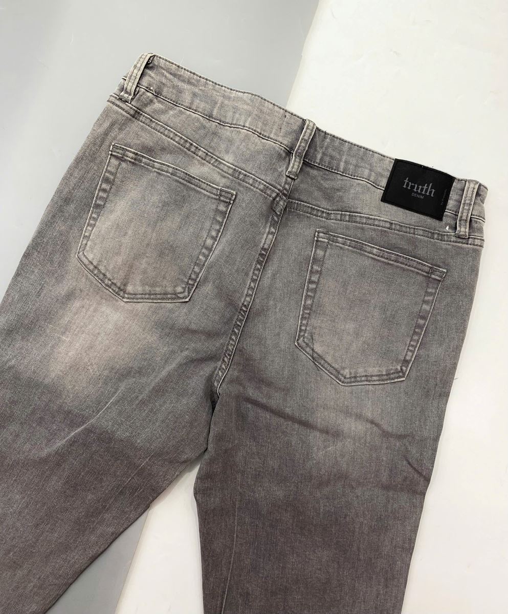 QUẦN JEANS TRUTH DENIM GHI ĐẬM - CHÍNH HÃNG