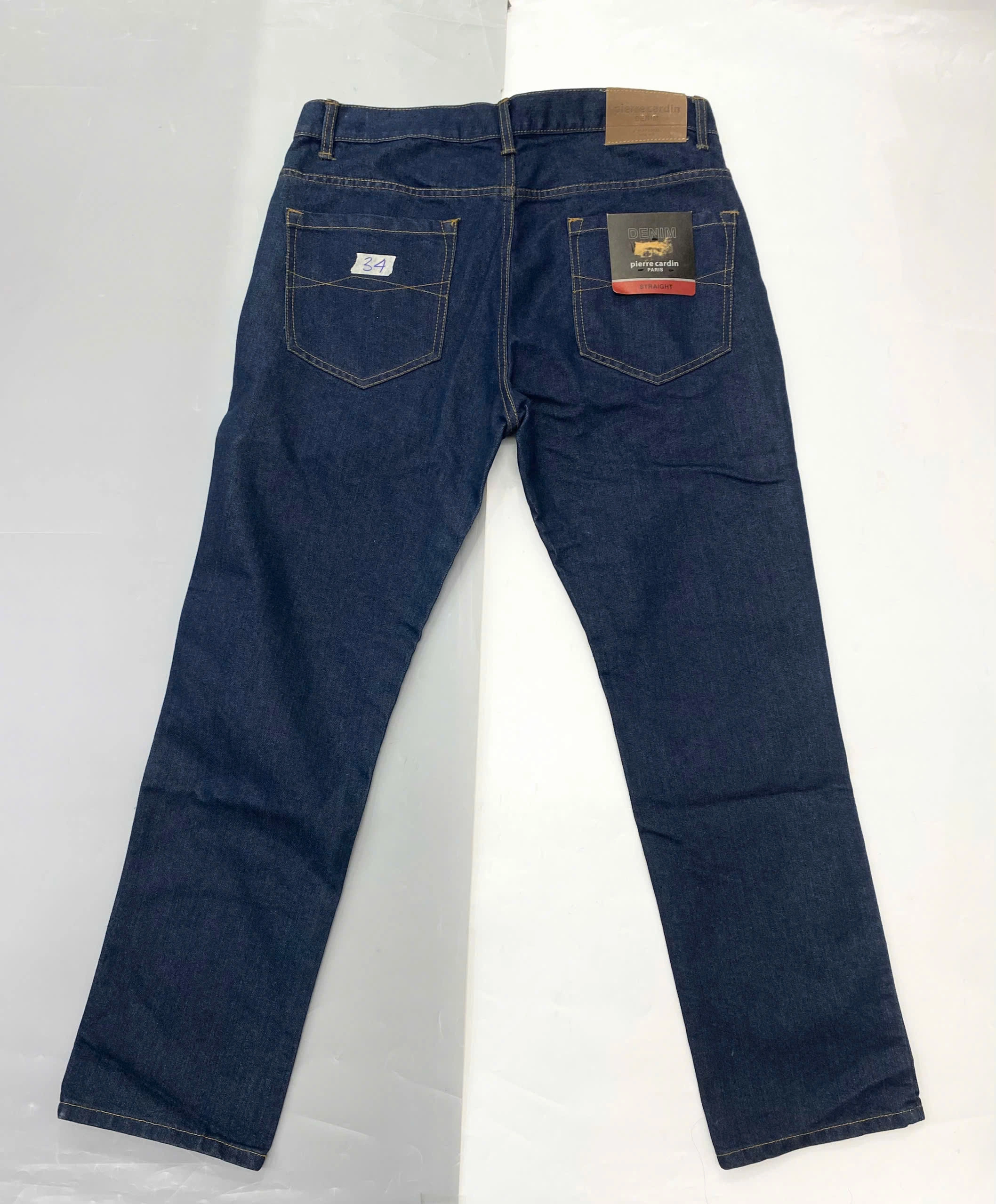 QUẦN JEANS PIERE CARDIN DENIM XANH ĐẬM - CHÍNH HÃNG