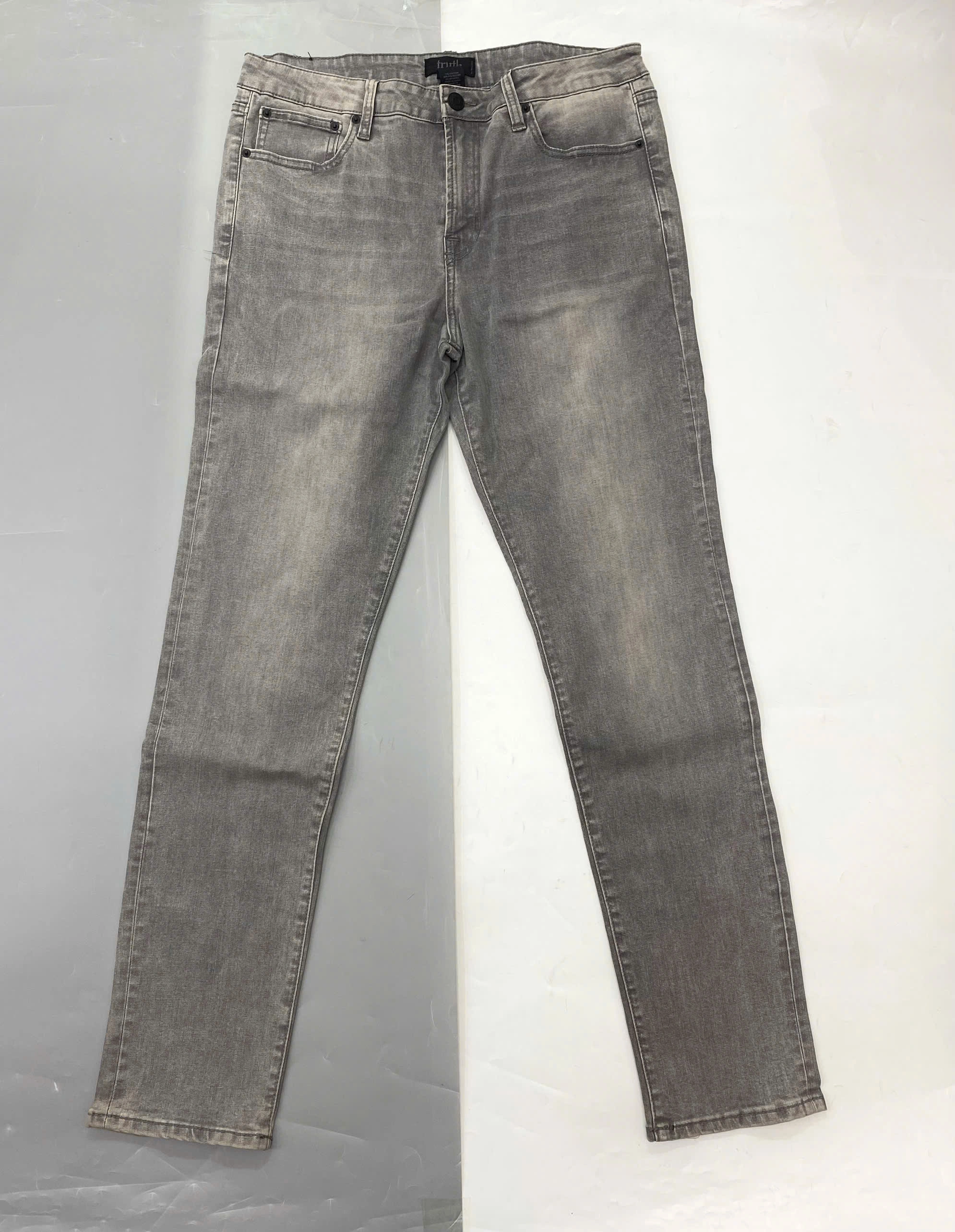 QUẦN JEANS TRUTH DENIM GHI ĐẬM - CHÍNH HÃNG