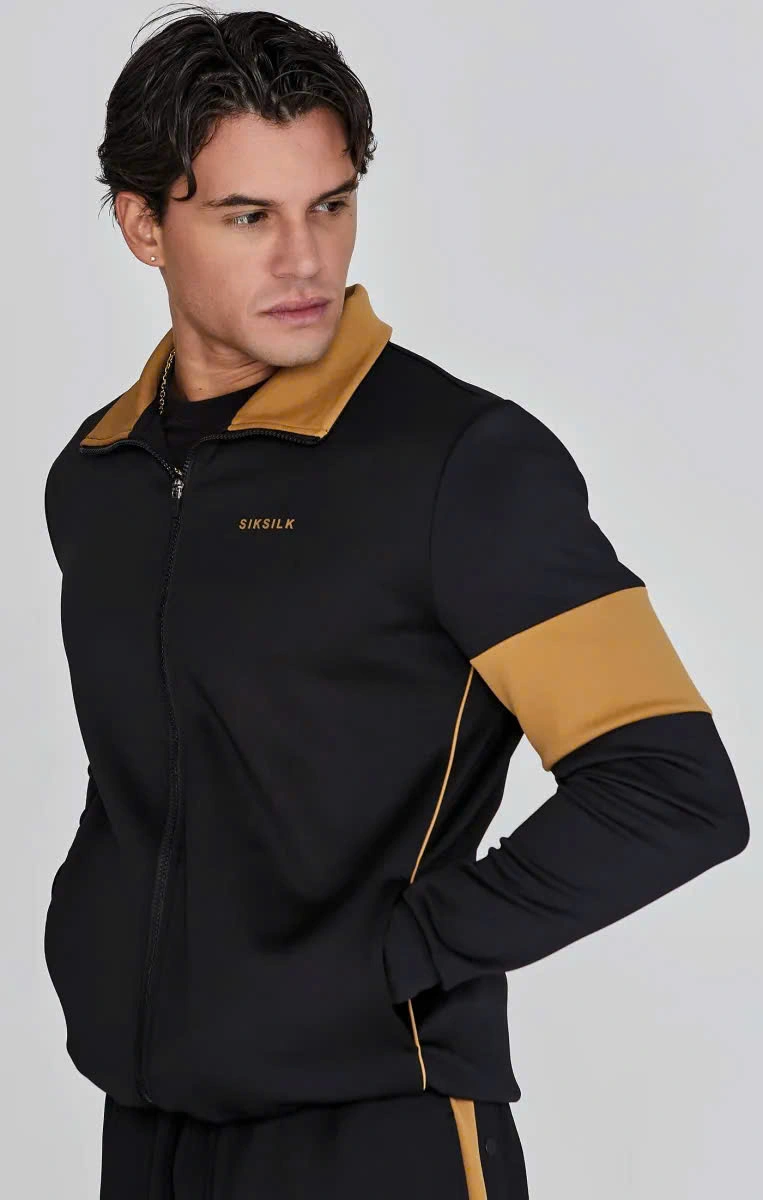 Áo khoác SIKSILK phối viền vàng - CHÍNH HÃNG