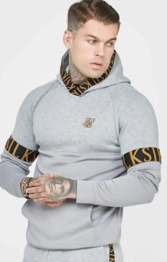ÁO HOODIE SIKSILK ÔM BẮP TAY GHI CHÍNH HÃNG